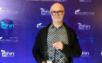 TECHNICOFLOR : Bertrand Duchaufour, élu Parfumeur de l’année aux FIFI RUSSIAN AWARDS 2017.