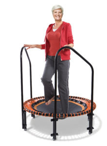 Le mini trampoline premium & breveté au service du bien-être & de la santé.