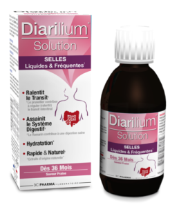 La diarrhée éradiquée dans tout le foyer grâce à Diarilium solution.