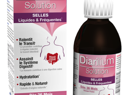 La diarrhée éradiquée dans tout le foyer grâce à Diarilium solution.