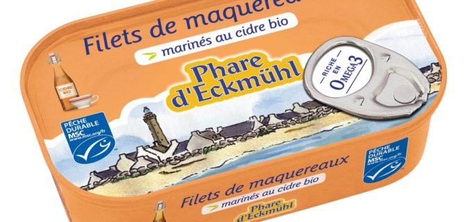 « Filets de maquereaux marinés au cidre BIO » Phare d’Eckmüh.