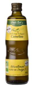 BIO : l'Huile de Cameline Emile Noël cultivée et pressée en France.