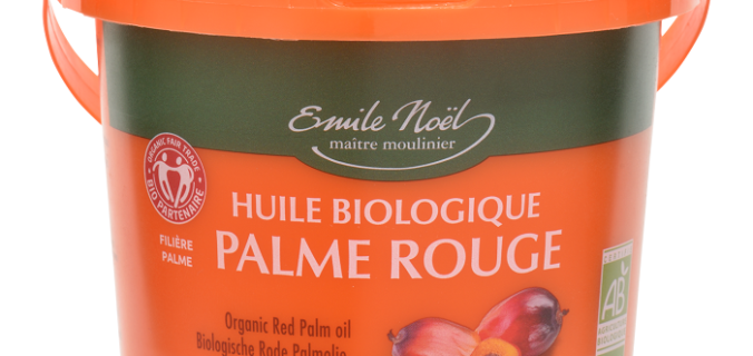 L'huile de palme ROUGE Emile Noël: BIO & Responsable à utiliser au quotidien.