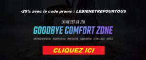 Goodbye comfort zone mots