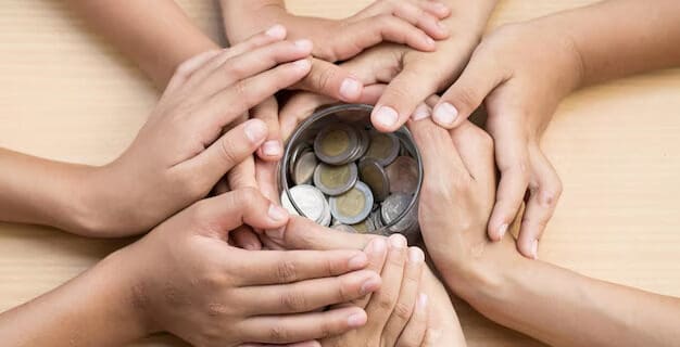 Créer une cagnotte solidaire : offrir un cadeau qui a du sens