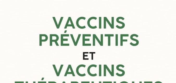 Vaccins préventifs et vaccins thérapeutiques d'Henri Joyeux